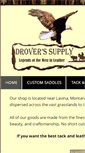 Mobile Screenshot of droverssupply.com